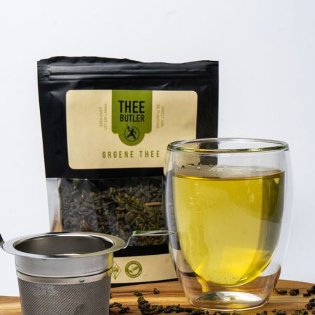 losse groene thee uit Sri Lanka